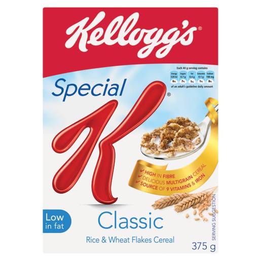Kelloggs Special K Cereal 375g